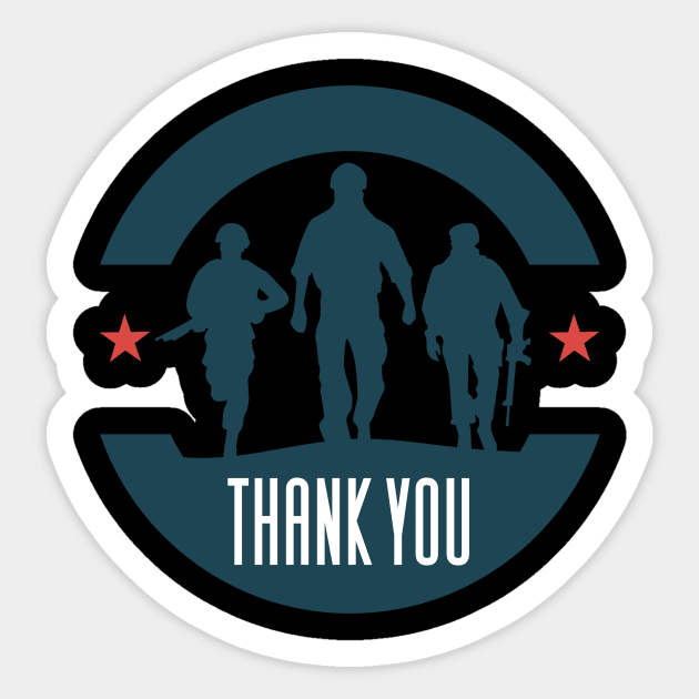 Thank You Veterans Sticker by Aajos